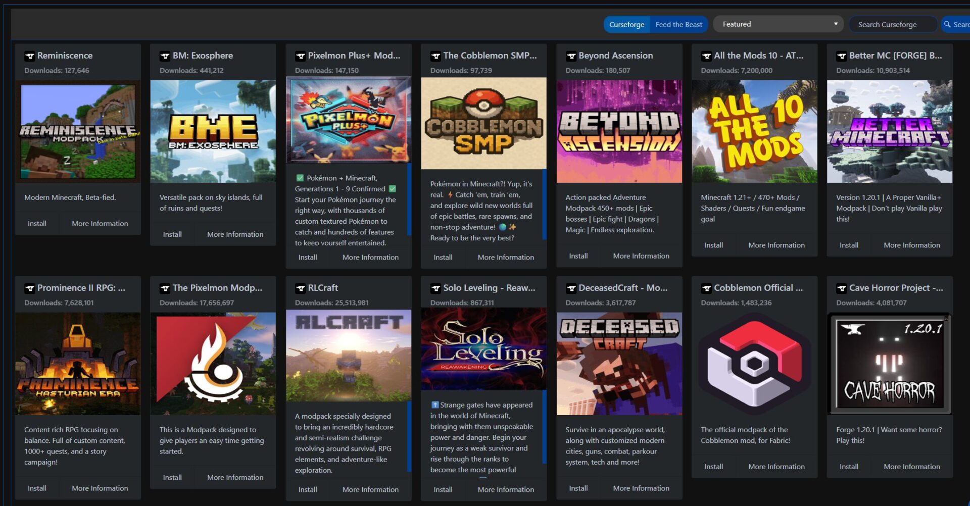 pcrpymFhN3 Minecraft Modpack Installer